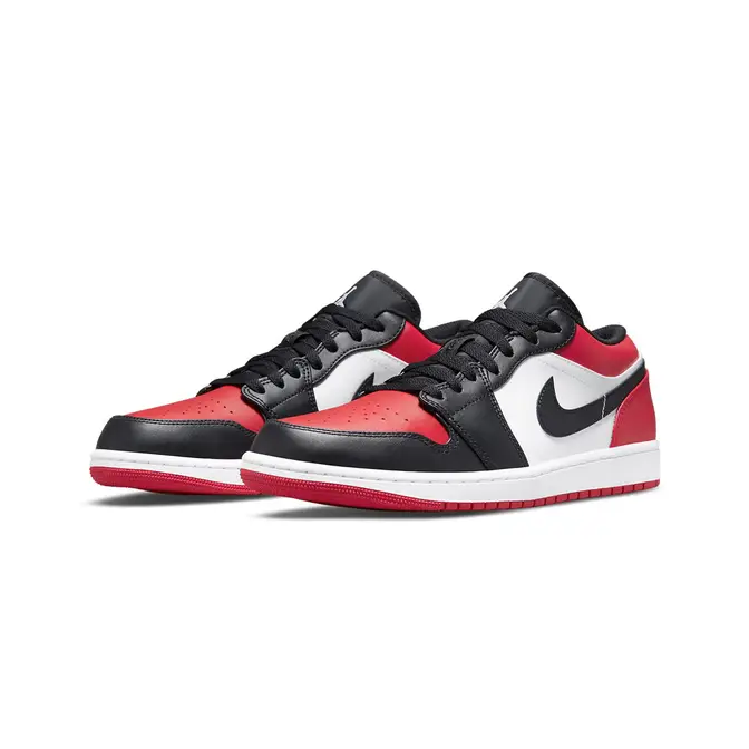 Air Jordan 1 Low Bred Toe | Where To Buy | 553558-612 | The Sole Supplier