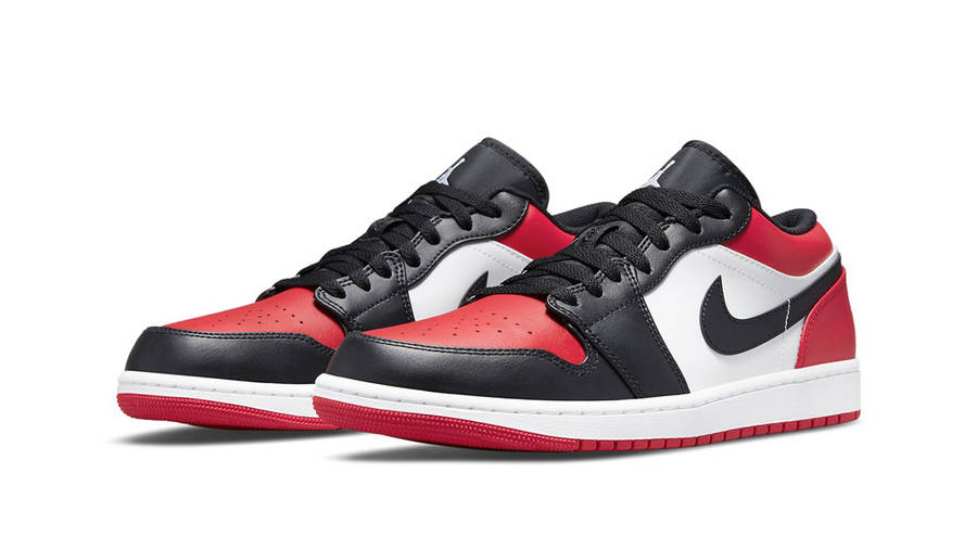 Air Jordan 1 Low Bred Toe | Where To Buy | 553558-612 | The Supplier