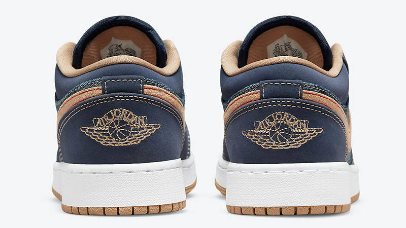 Air Jordan 1 Low Denim DM4692-400 back