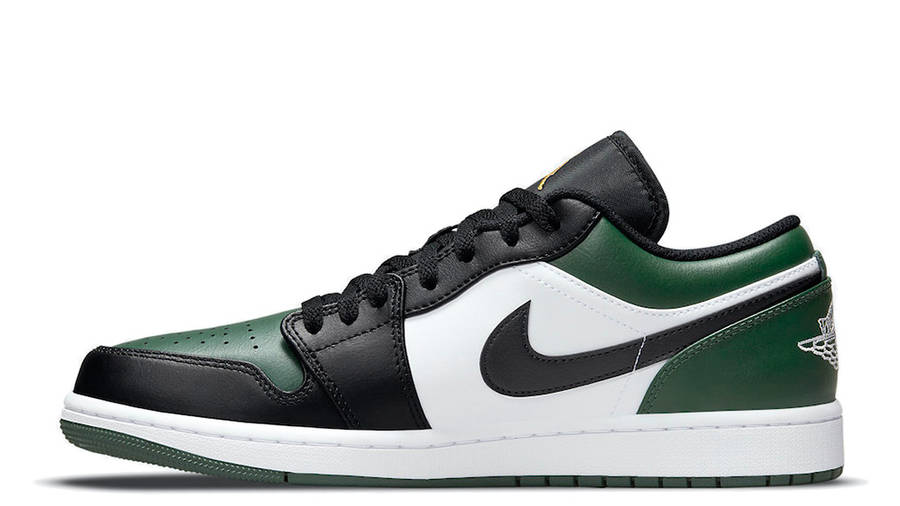 Air Jordan 1 Low Green Toe | Where To Buy | 553558-371 | The Sole Supplier