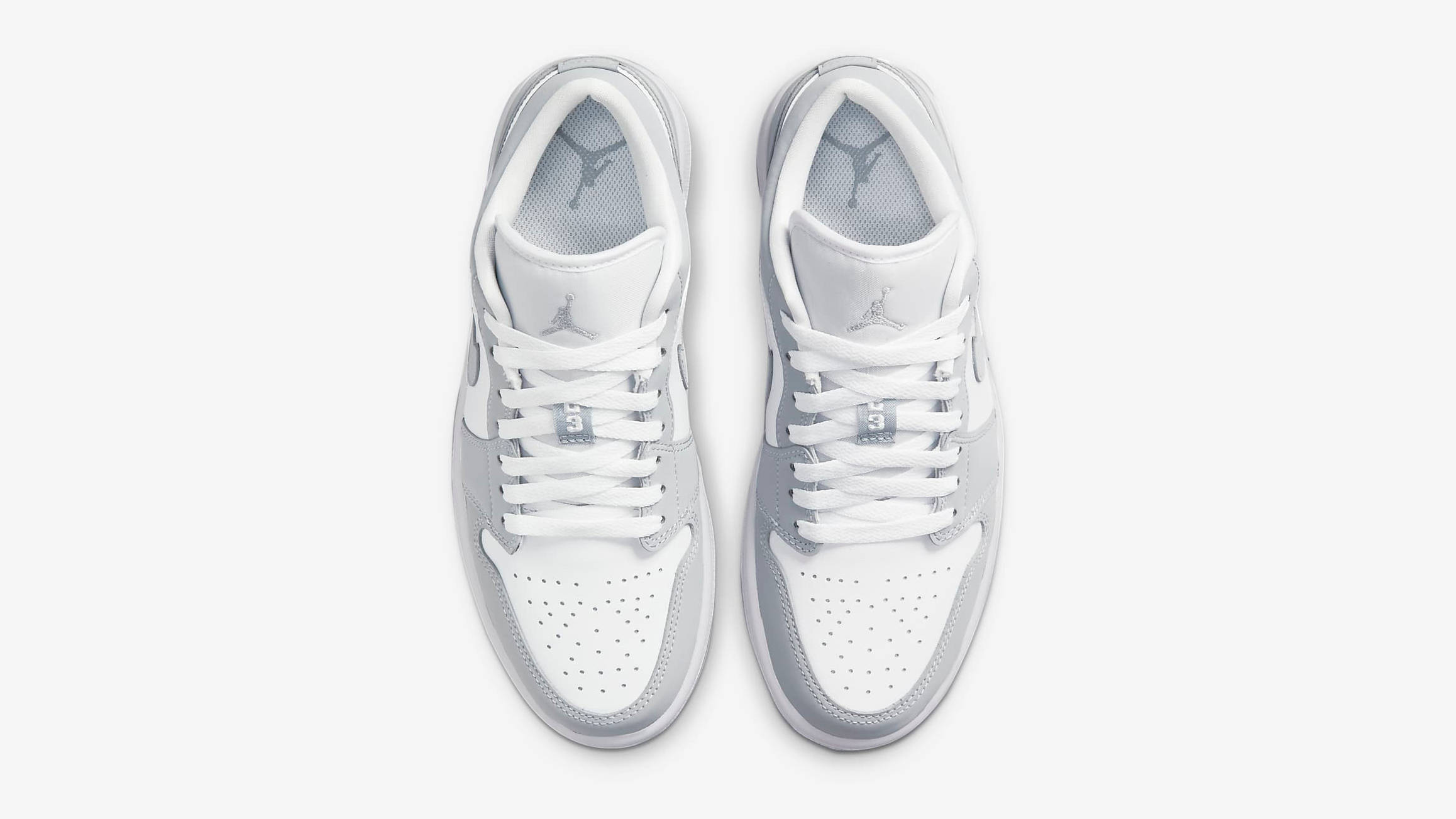 air jordan 1 low wolf grey white
