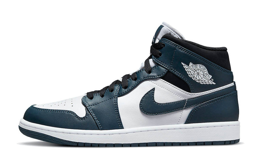 jordan 1 teal black and white