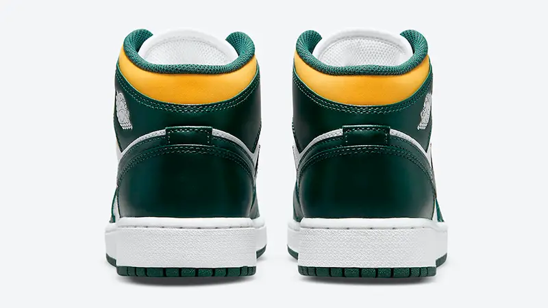 Jordan 1 green outlet and yellow