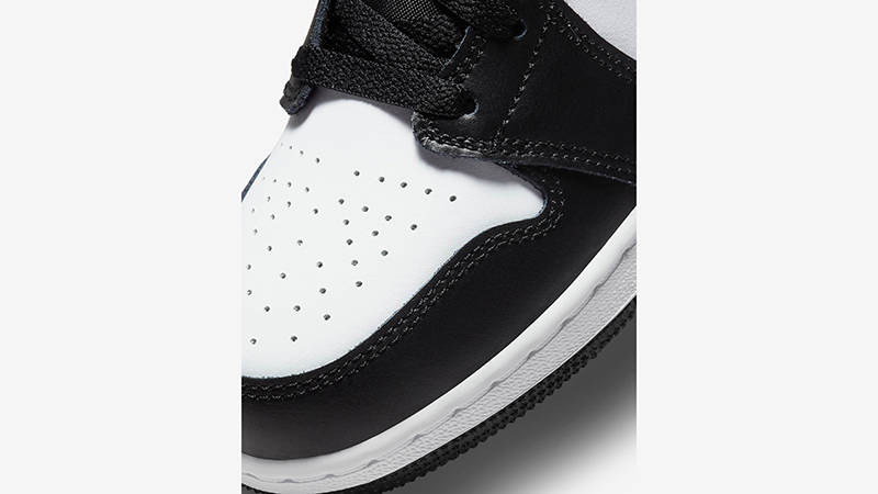 Air Jordan 1 Mid GS Black Racer Blue