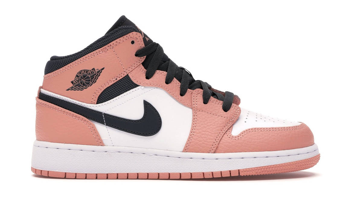 Air Jordan 1 Mid GS Pink Quartz