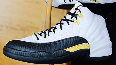 jordan 12 black and yellow champs