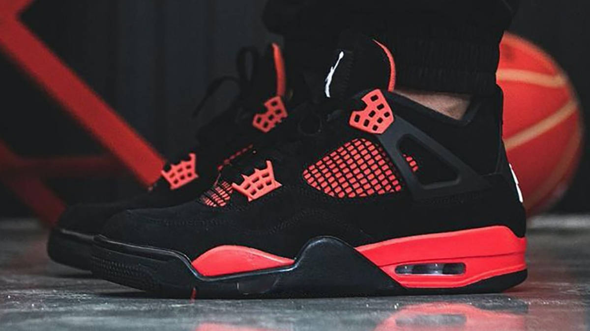 There's a Storm Brewing in the Form of the Air Jordan 4 "Red Thunder