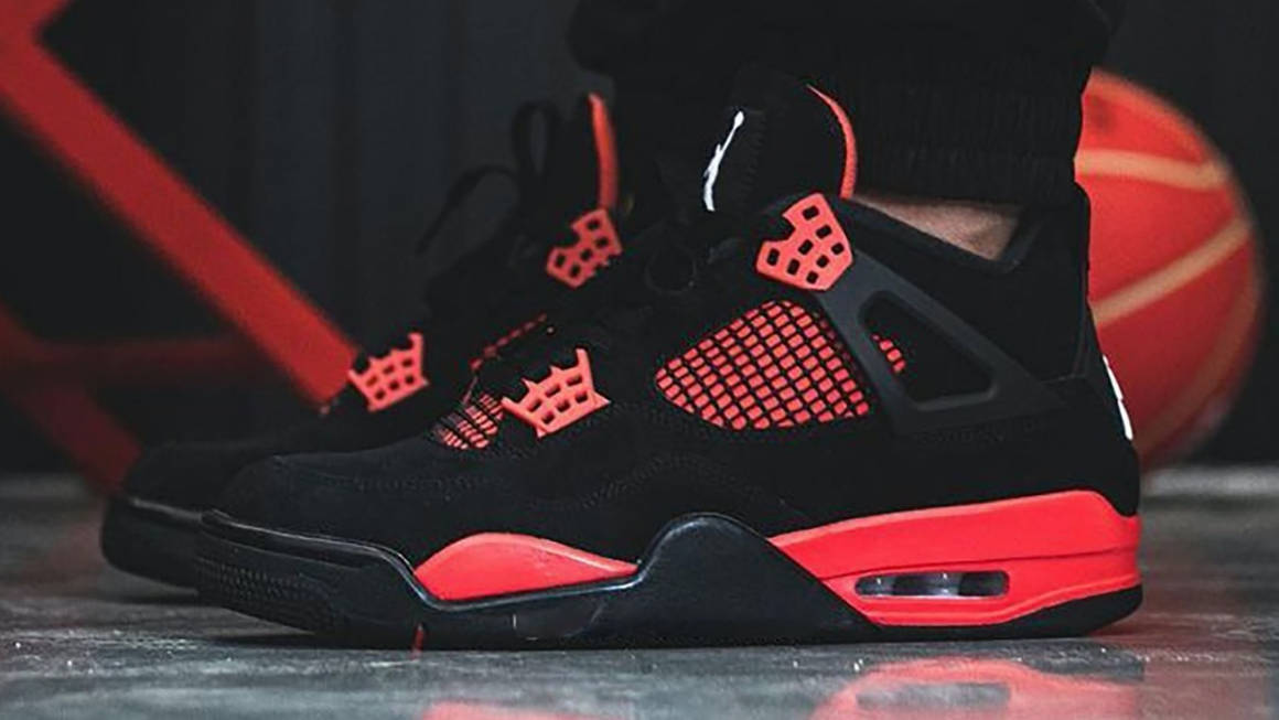 nike aj4 red thunder