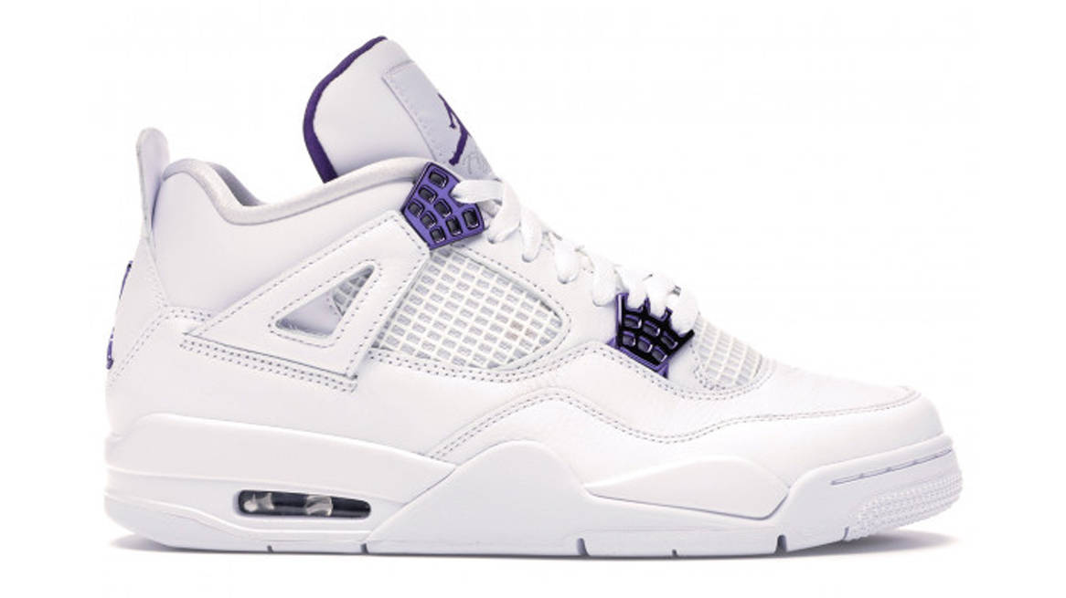 Air Jordan 4 Retro GS Metallic Purple