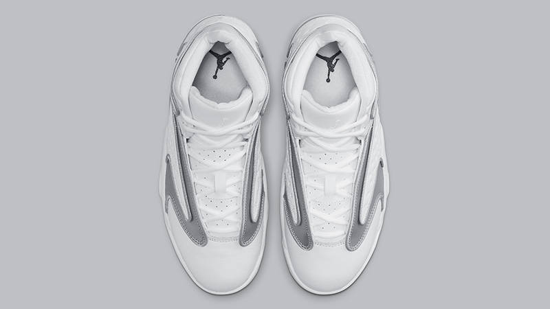 Air Jordan OG Metallic Silver White