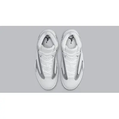 Air Jordan OG Metallic Silver White