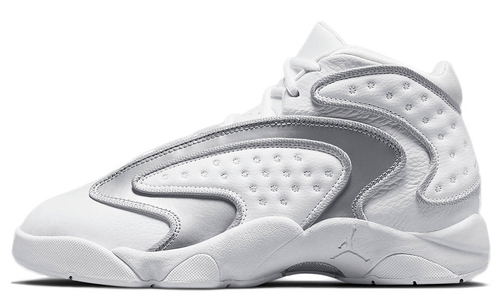 Air Jordan OG Metallic Silver White