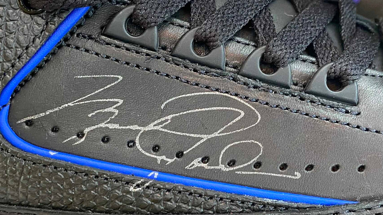 Off-White x Air Jordan 2 Low "Black"