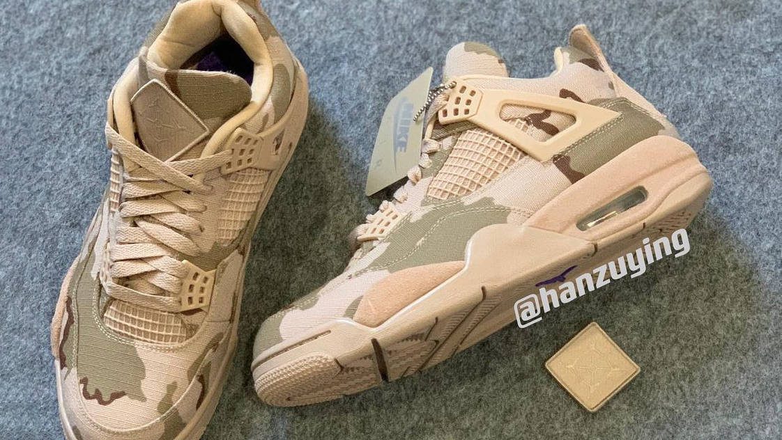 Aleali May x Jordan 4 Camo