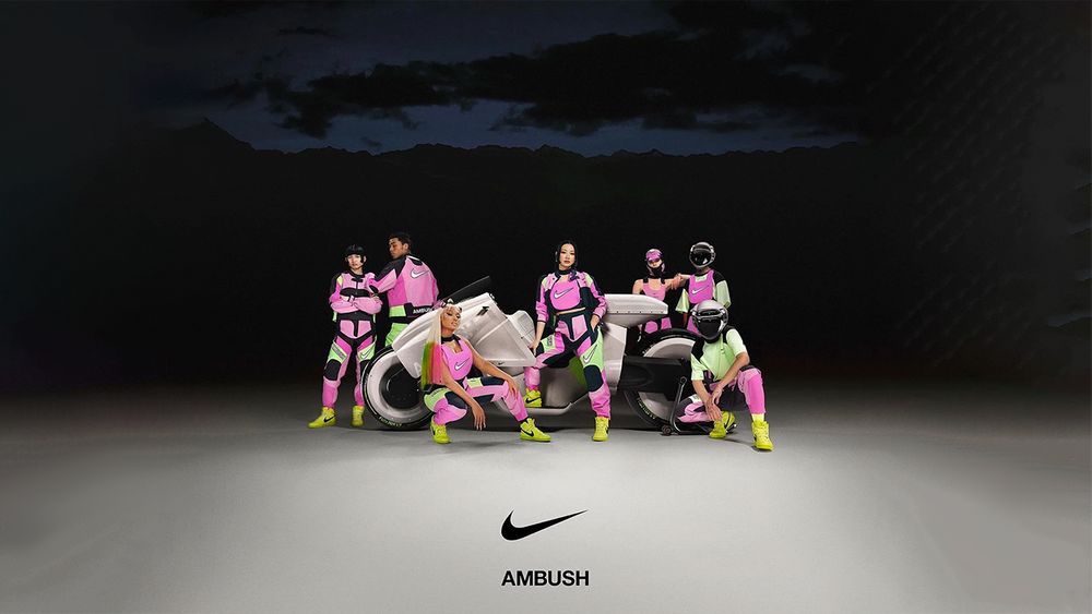 Image via Nike Megan Thee Stallion Leads Tron-Inspired AMBUSH x Nike Apparel Collab