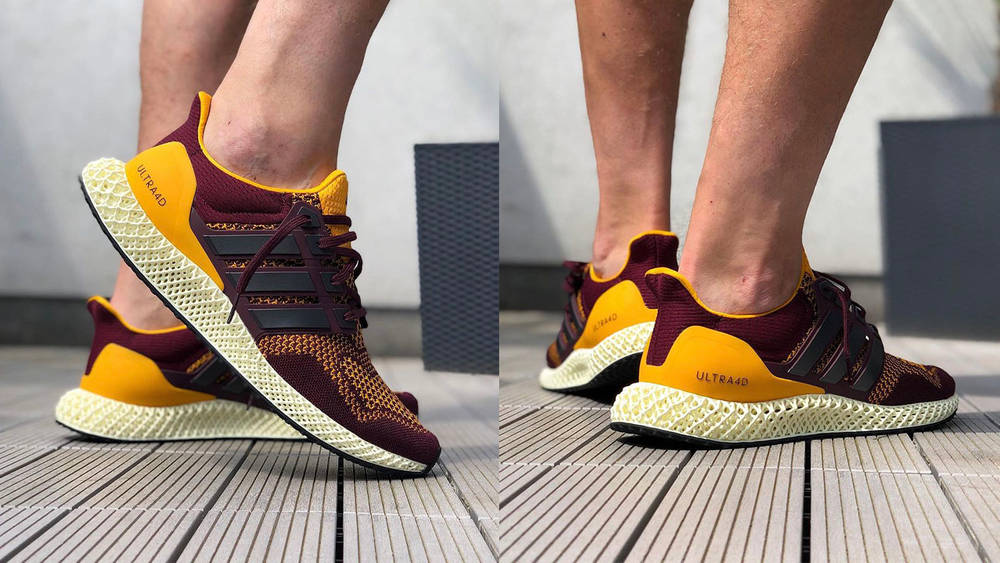 Image via sneakerkollo adidas Ultra 4D "Arizona State"