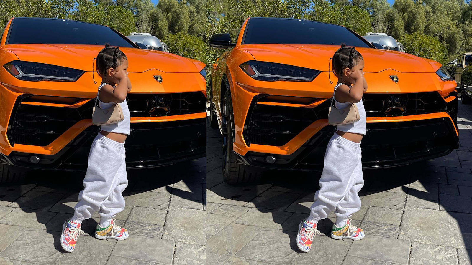 baby sneakers stormi