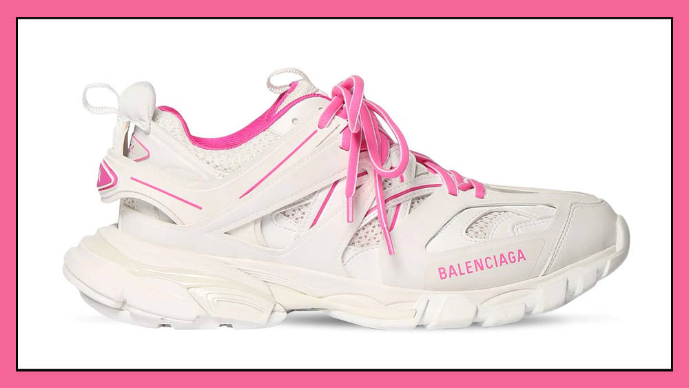 Balenciaga Track 2.0 White Fuchsia