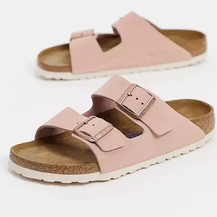 Birkenstock arizona best sale rose doré