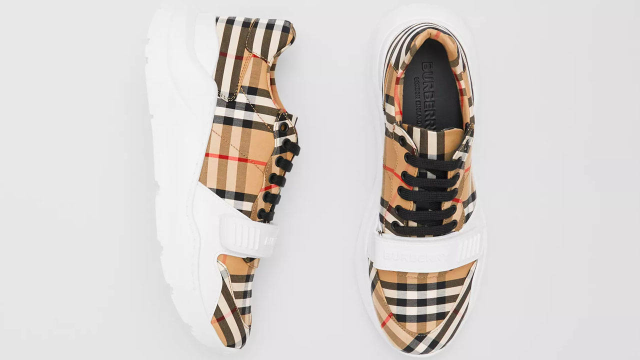 10 Perfectly Plaid Sneakers From Burberry That Check All the Right Boxes!