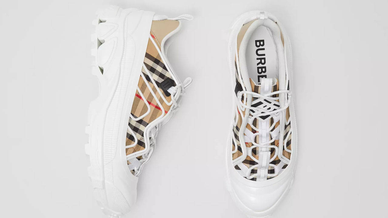 10 Perfectly Plaid Sneakers From Burberry That Check All the Right Boxes!