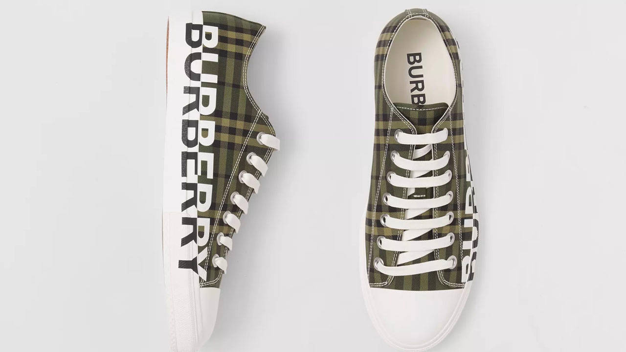 10 Perfectly Plaid Sneakers From Burberry That Check All the Right Boxes!