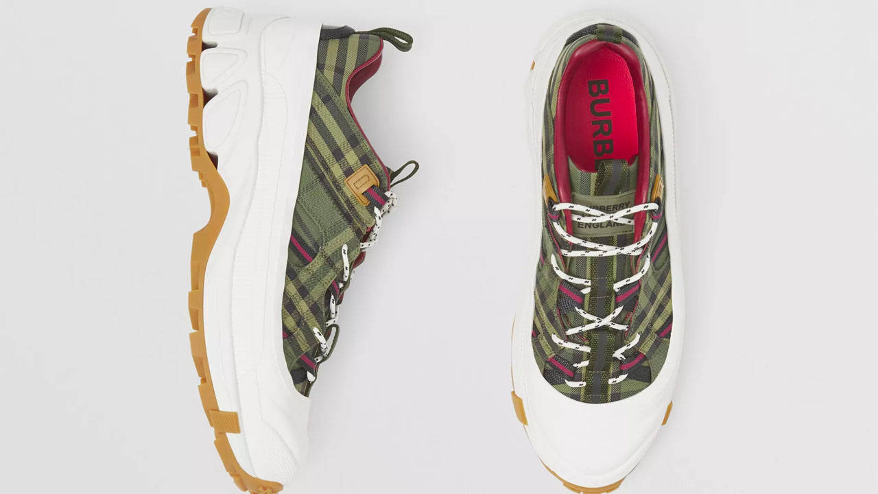10 Perfectly Plaid Sneakers From Burberry That Check All the Right Boxes!