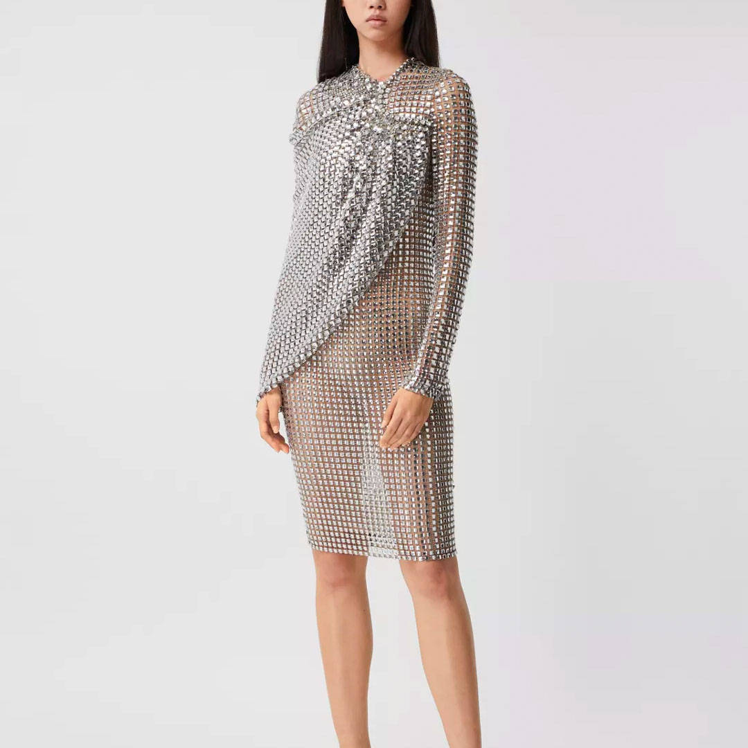 Burberry embelllished dress