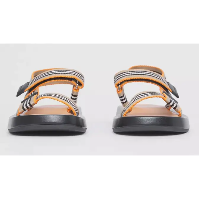 burberry cotton sneaker Sandals Deep Orange