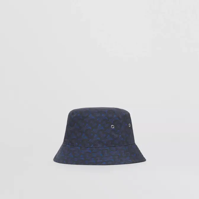 adidas Originals Monogram Print Bucket Hat Black