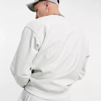 Carhartt WIP American Script Sweatshirt Grey Back