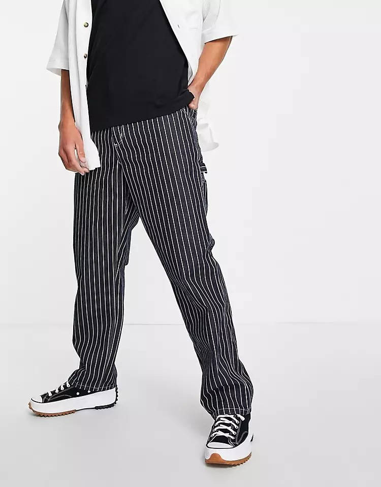 carhartt striped trousers