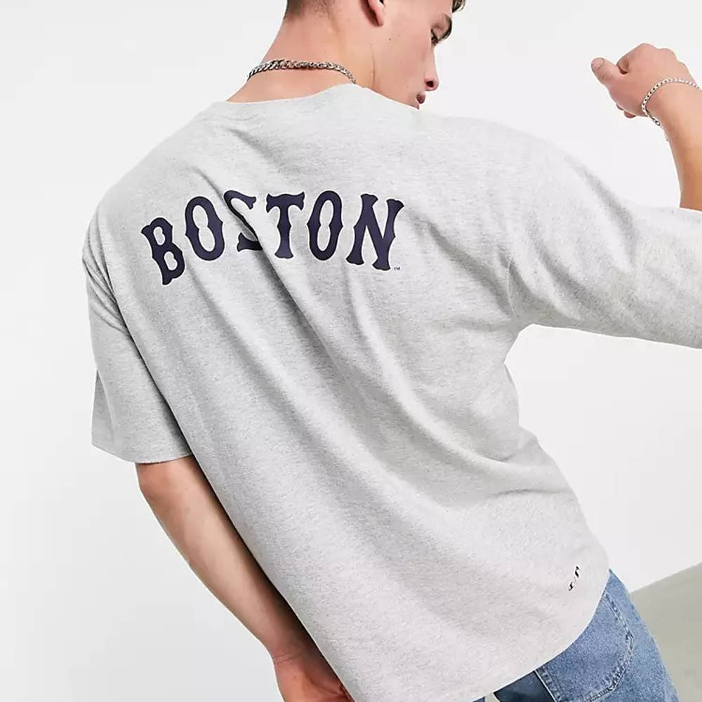 Champion Boston Red Sox T-Shirt Grey Back