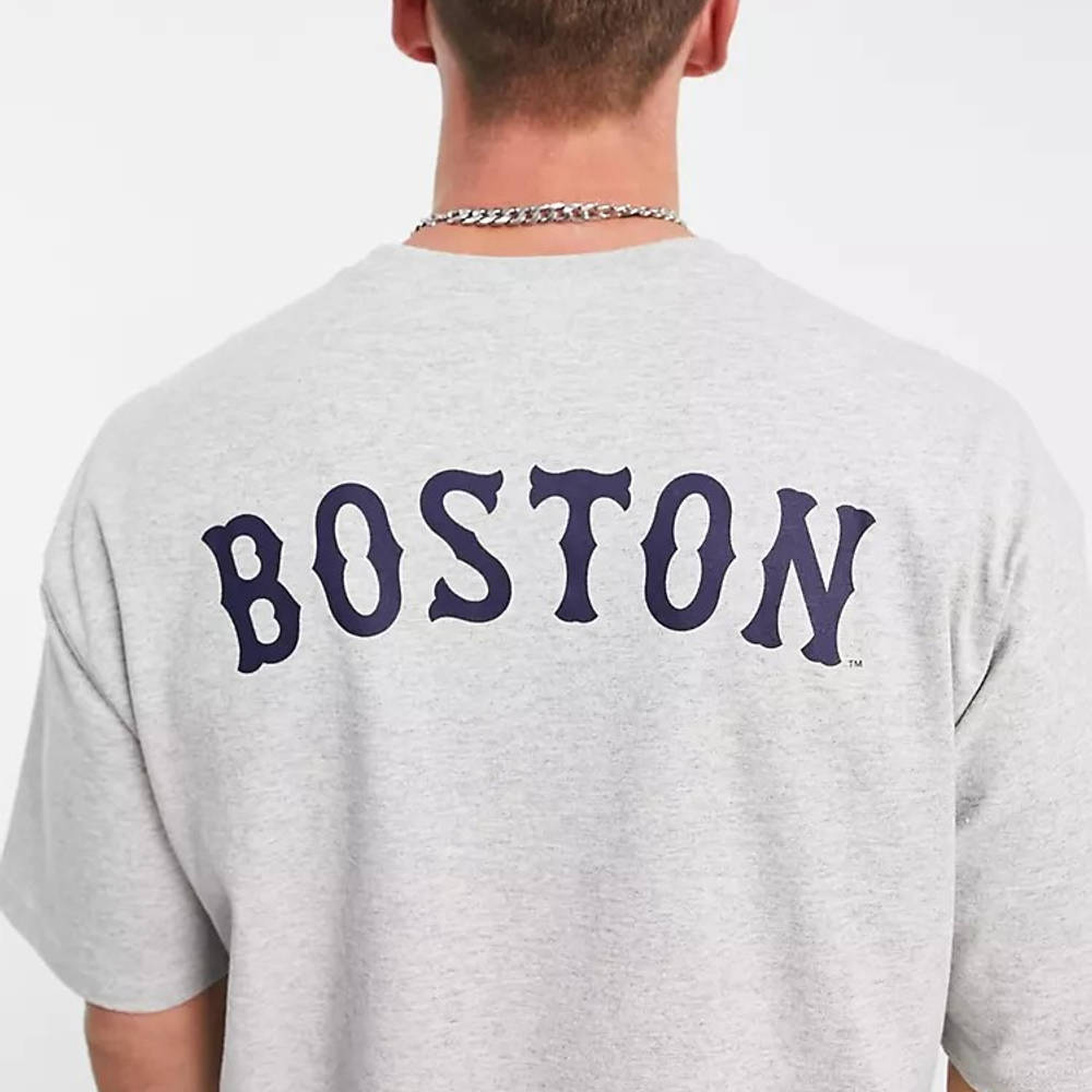 Champion Boston Red Sox T-Shirt Grey Detail