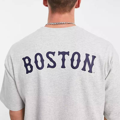 Champion Boston Red Sox T-Shirt Grey Detail