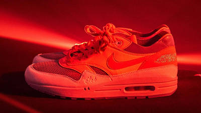 CLOT x Nike Air Max 1 Kiss of Death Solar Red front