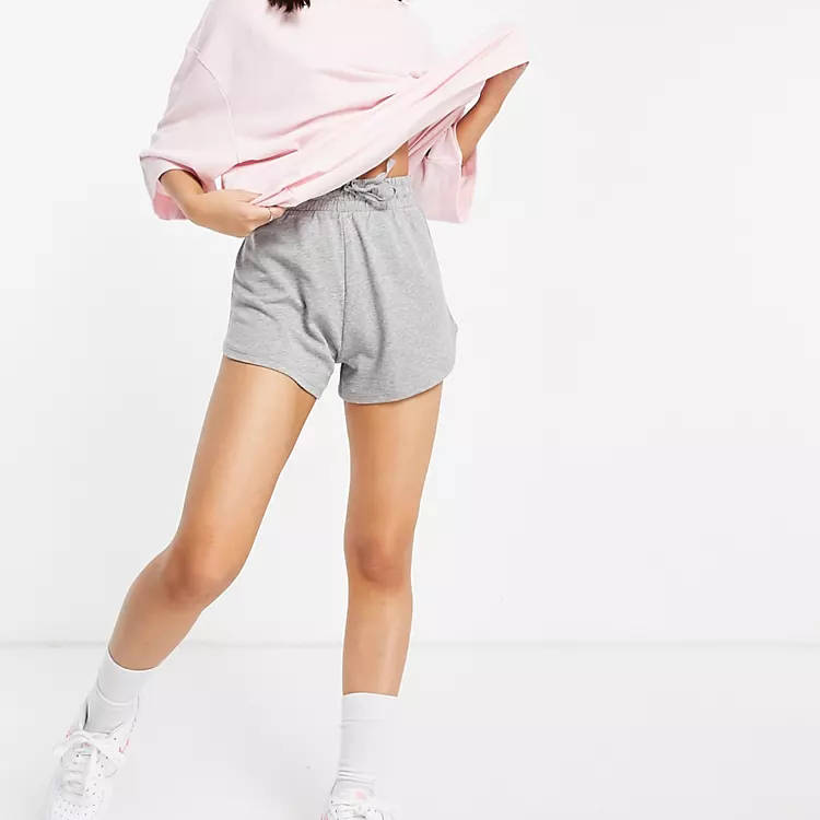 COLLUSION Organic Cotton Mini Shorts