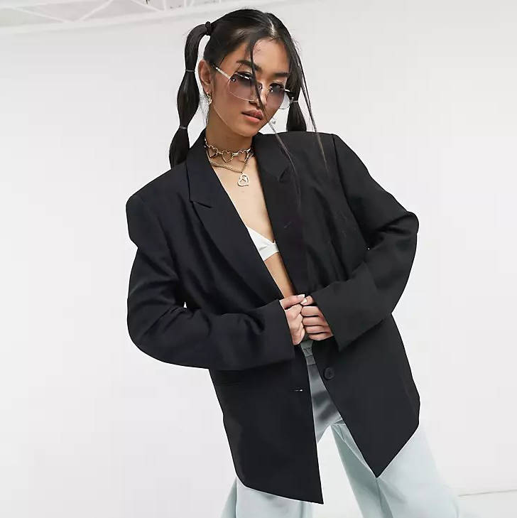 COLLUSION Oversized Dad Blazer