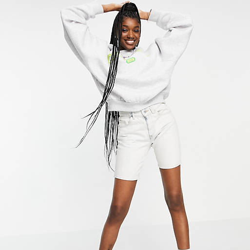 collusion sweatshirt grey