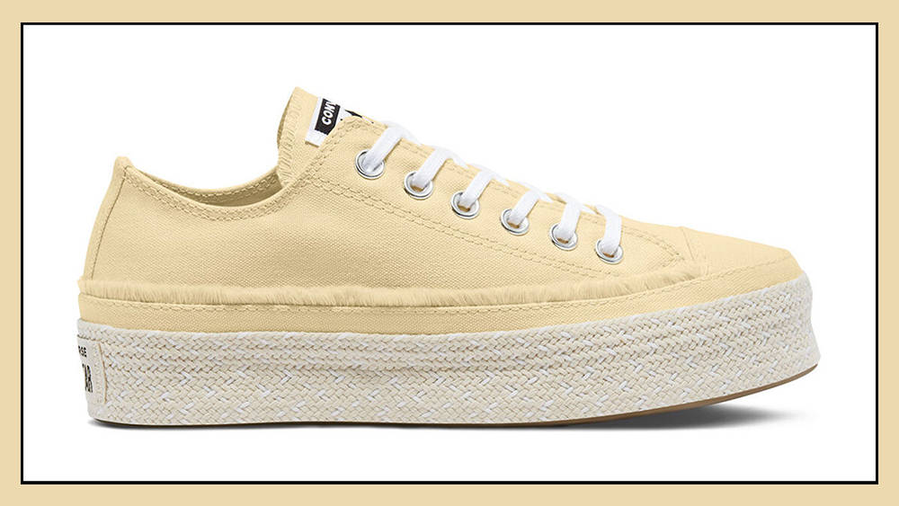 Color Espadrille Chuck Taylor All Star Low Top Banana Cake