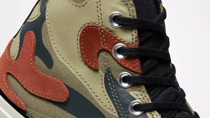 Converse Chuck 70 High Multi Camo Closeup