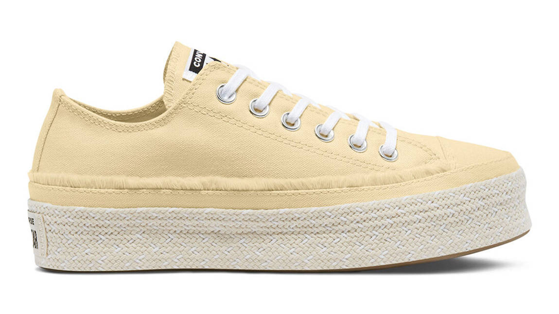 Converse Chuck Taylor All Star Color Espadrille Low Top Banana Cake