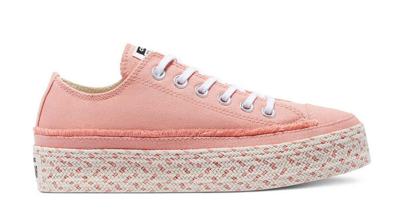 Converse Chuck Taylor All Star Color Espadrille Low Top Pink Quartz
