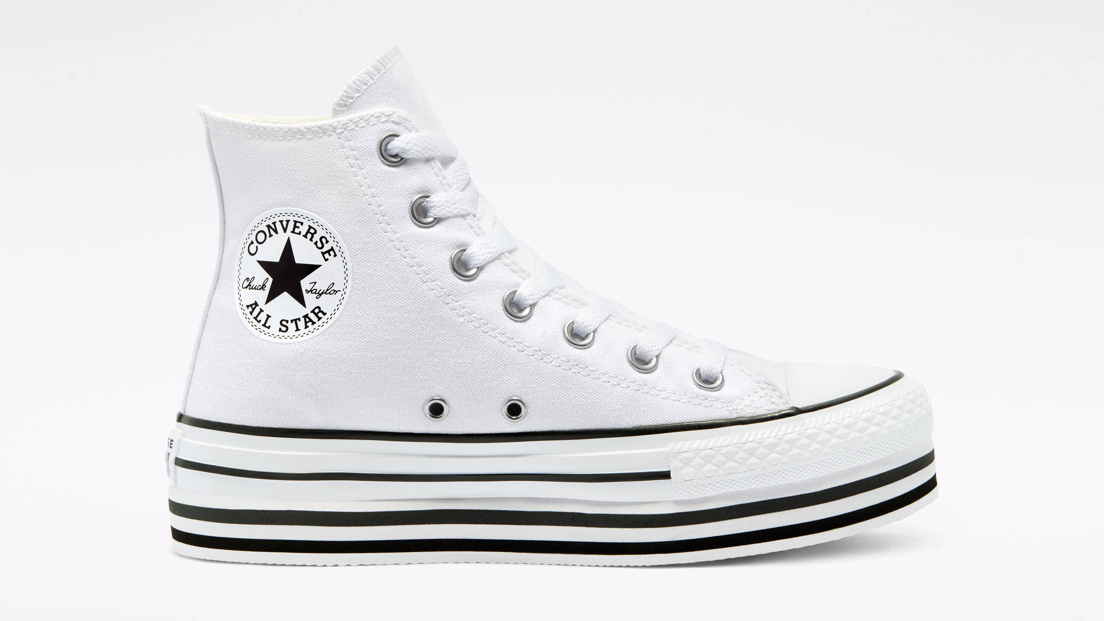 Converse Chuck Taylor All Star Platform High Top White