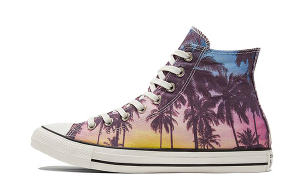 Converse Chuck Taylor All Star Sunset Palms Hi Blue Multi
