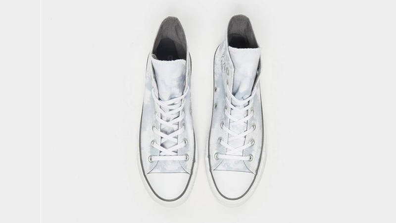 Converse Chuck Taylor Lift Hi White Grey