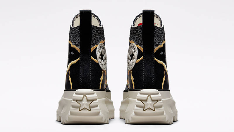 Converse Run Star Hike Golden Repair Black