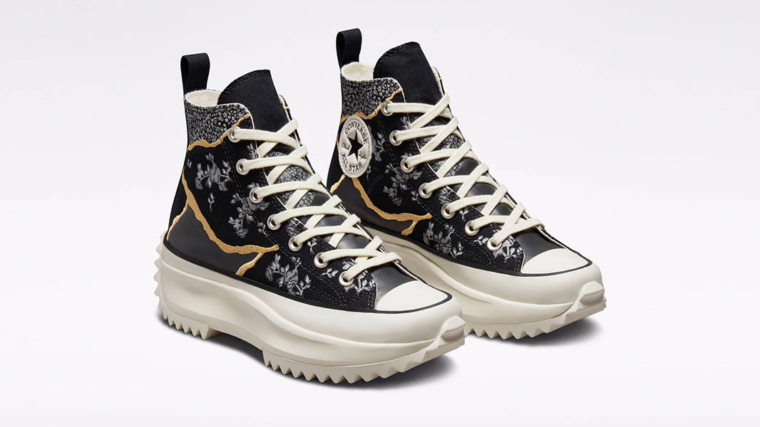 Converse Run Star Hike Golden Repair Black