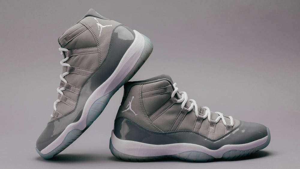 Image via StockX Air Jordan 11 "Cool Grey"