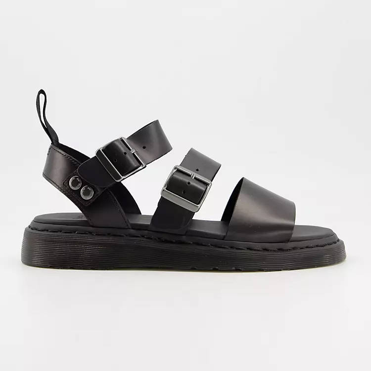 Dr Martens Gryphon Strap Sandals Black
